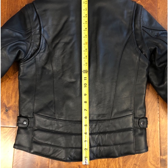River Road Ladies Leather Heavy Duty Motorcycle Jacket - Size S - Picture 11 of 11